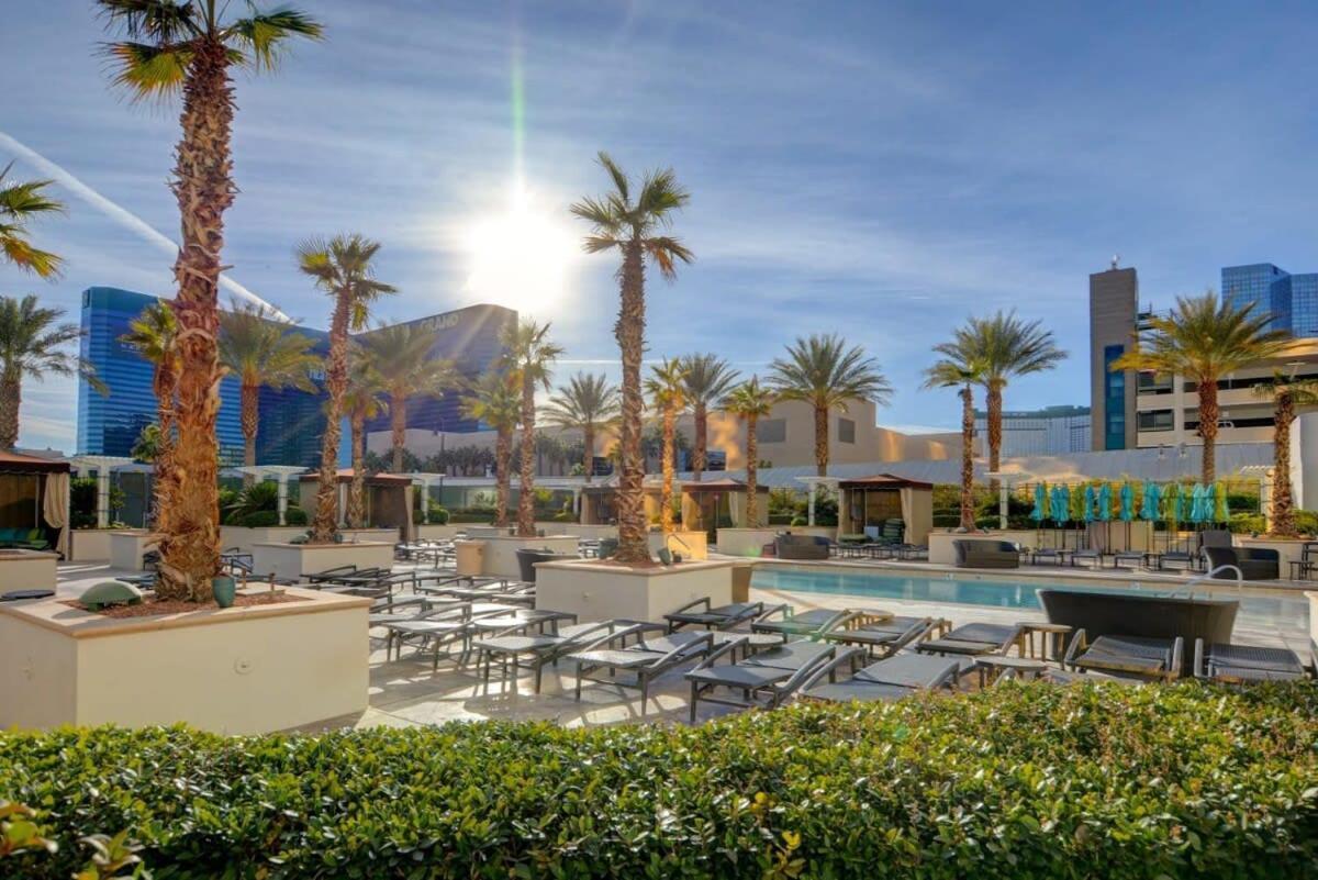 Mgm Signature-23-719 Strip View Jacuzzi Studio Las Vegas Buitenkant foto
